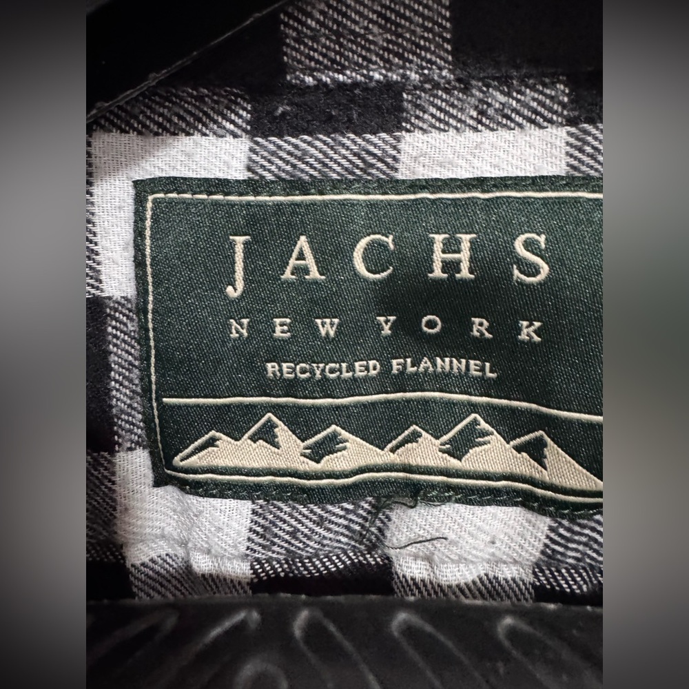 Jachs New York Buffalo Check Recycled Flannel Shirt - Picture 5 of 5